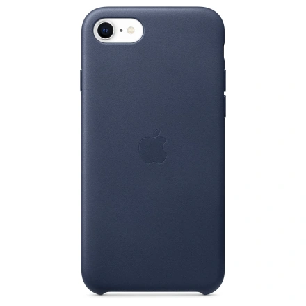 Чехол Apple iPhone SE Leather Case - Midnight Blue (MXYN2)